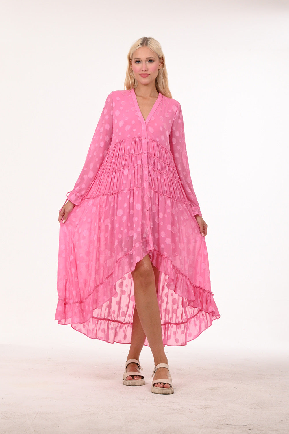 Georgette Long Dress