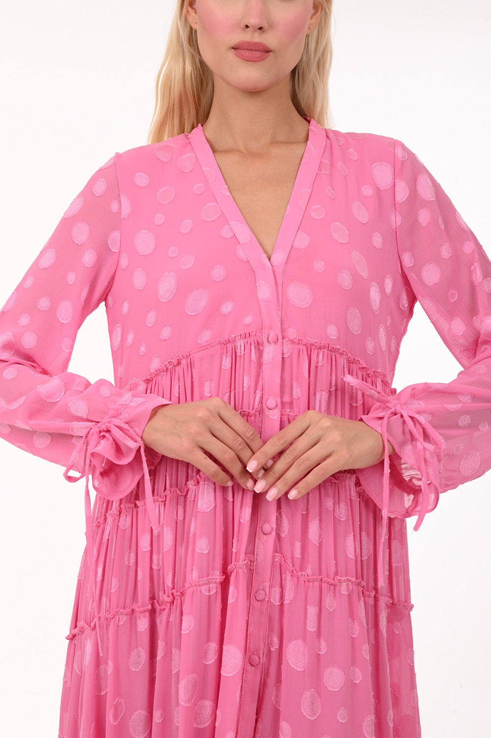 Georgette Long Dress