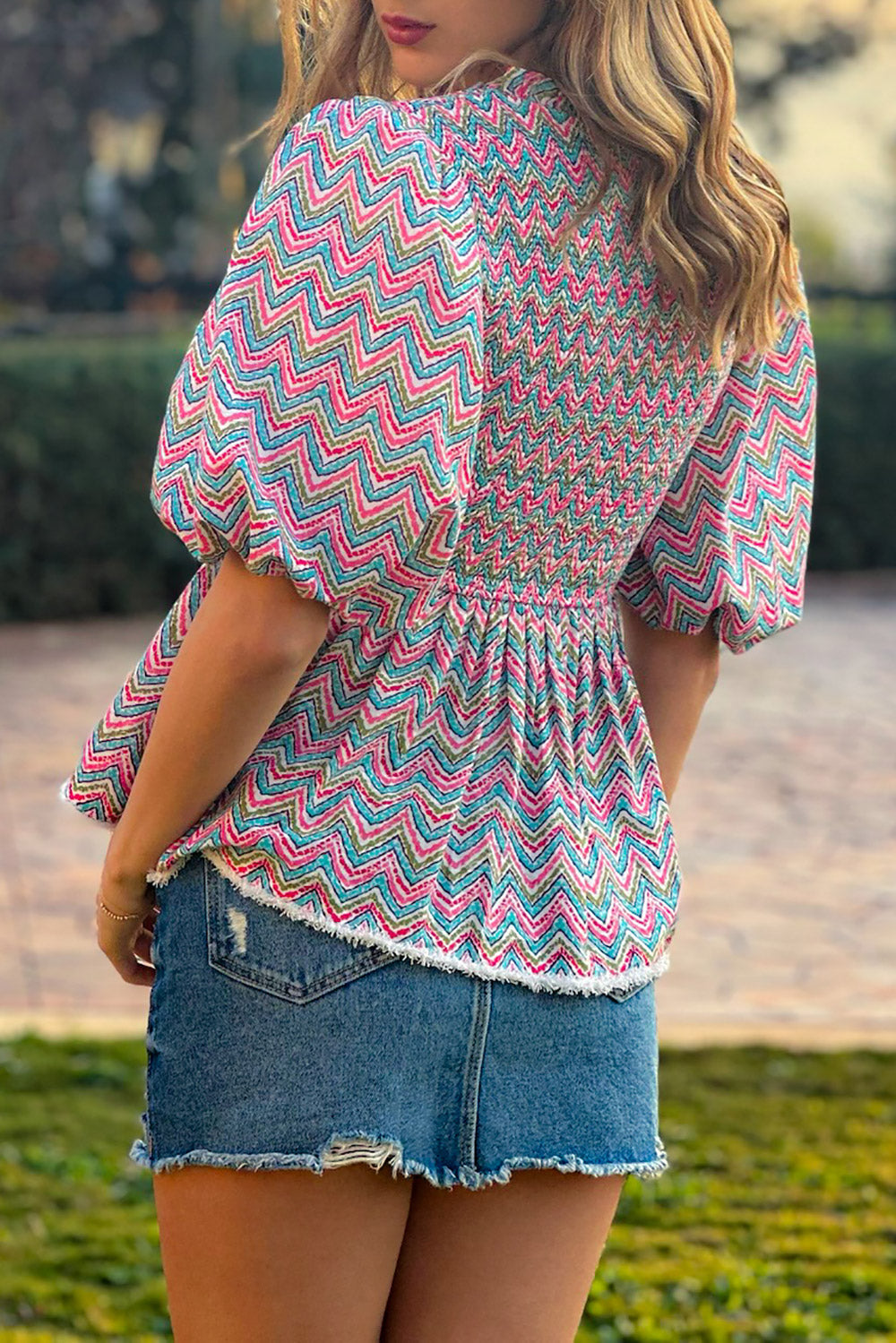 Puff Multi Shoulder Top