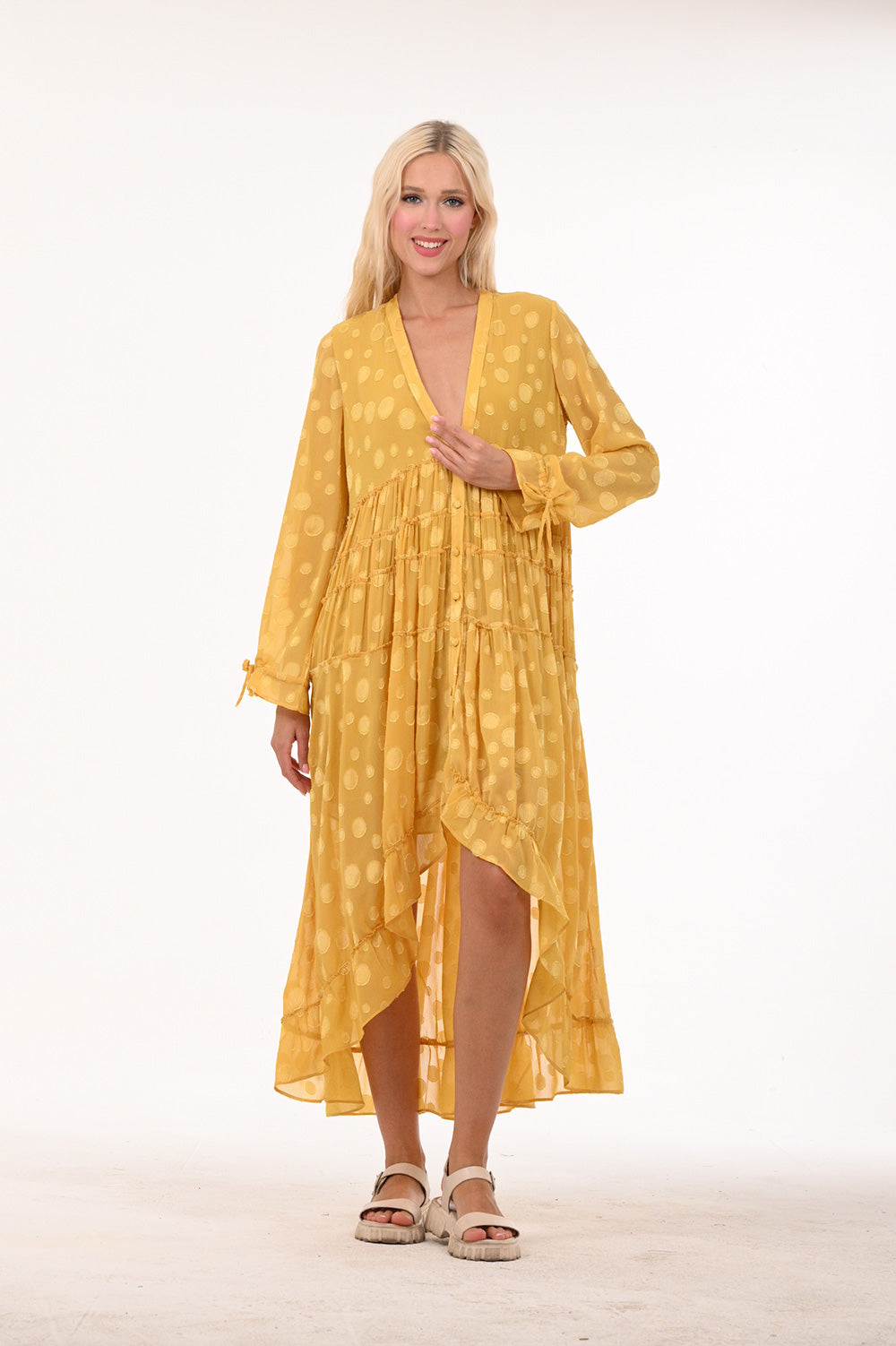 Georgette Long Dress