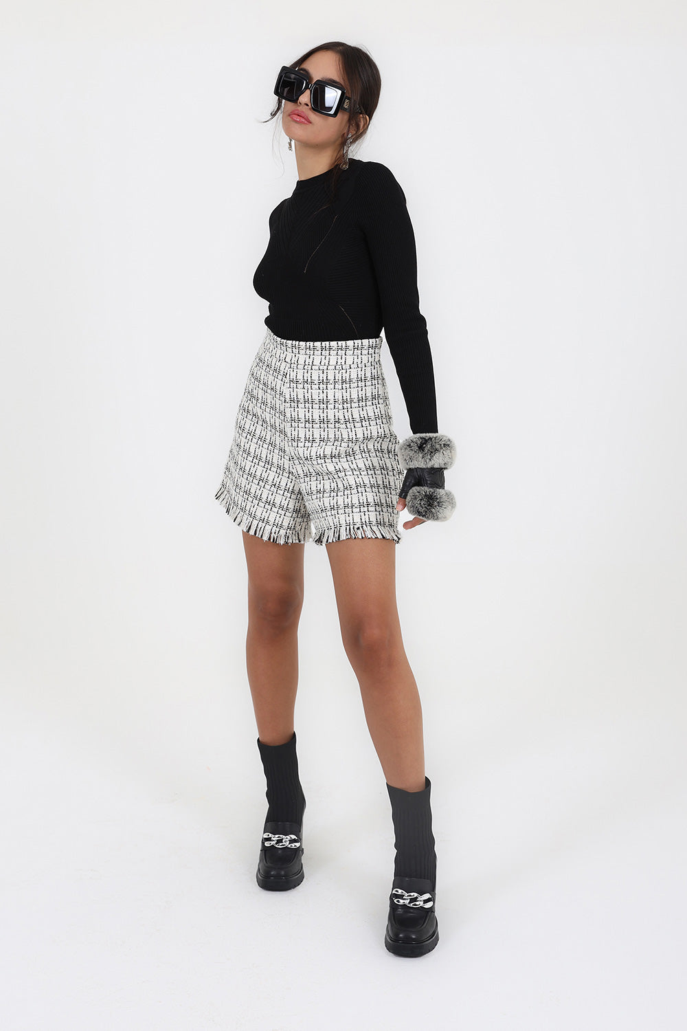 Short With Fringes