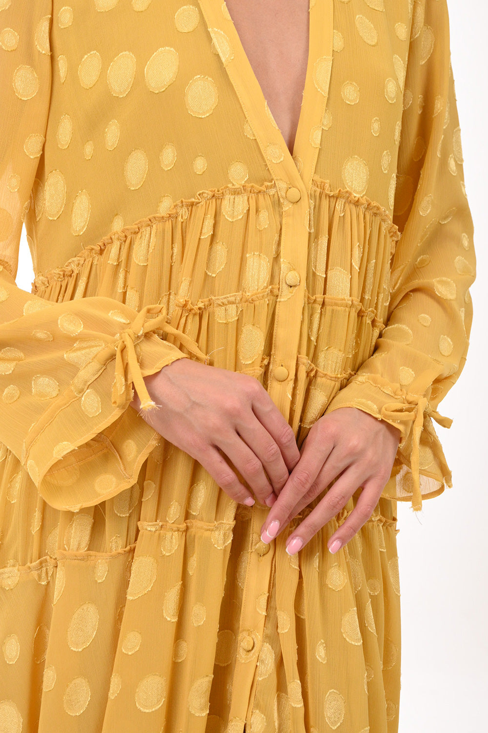 Georgette Long Dress