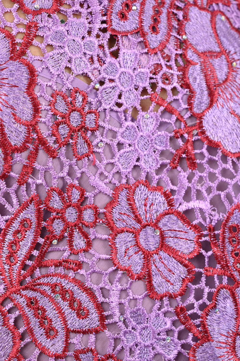 Flower Lace Maxi Dress