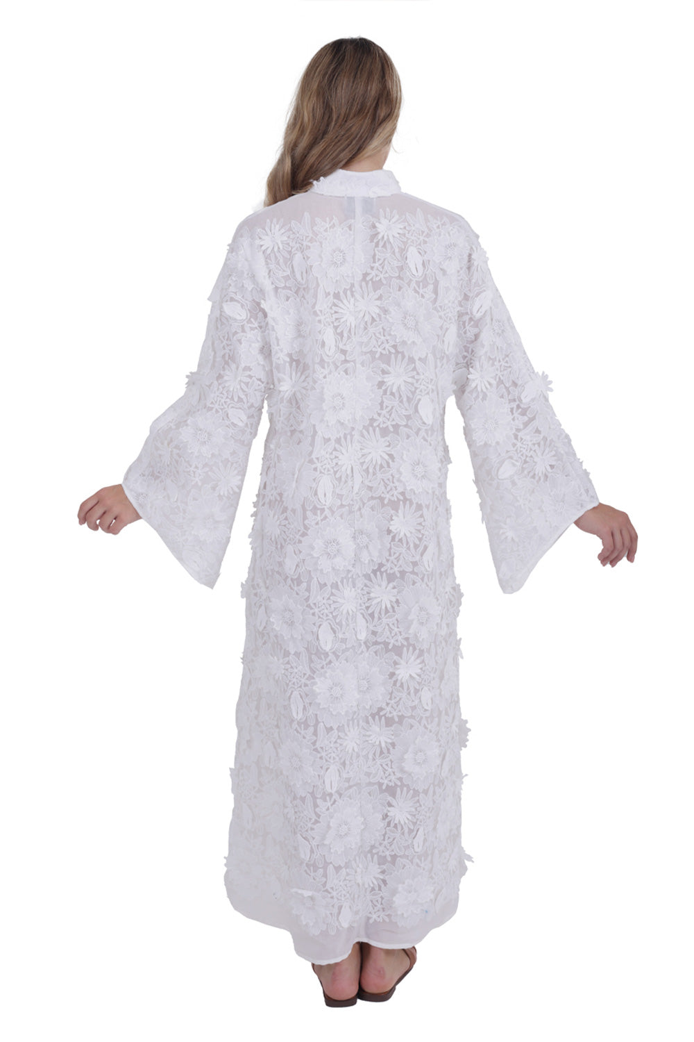 3D Long Kaftan Dress