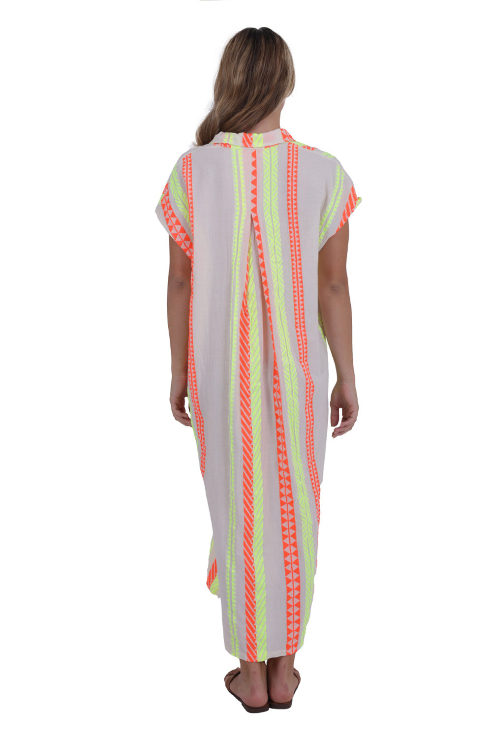 Greek Neon Long Dress