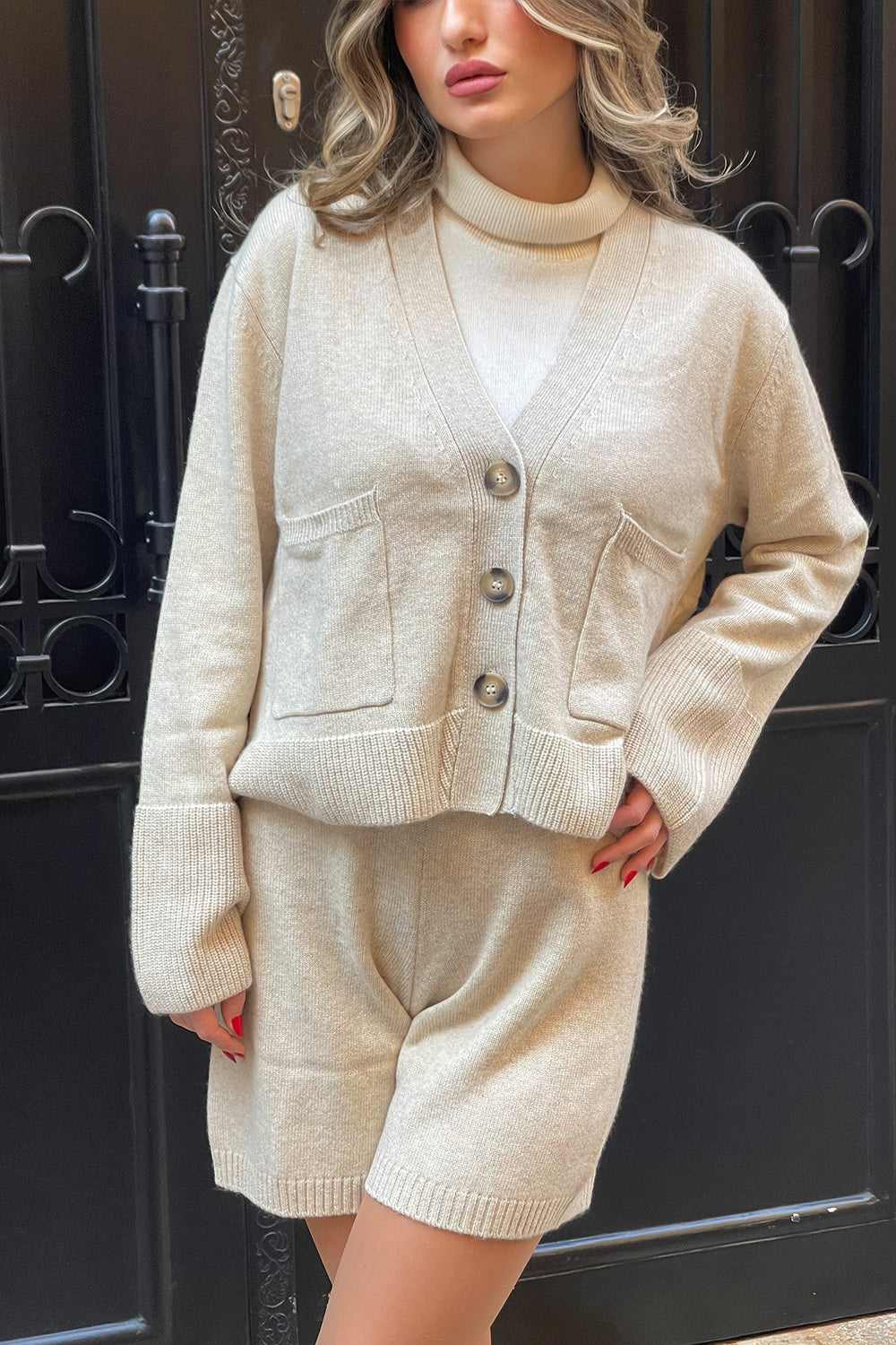 Cashmere Short Tracksuit